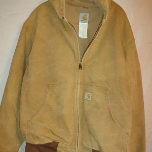 Carhartt hooded coat.